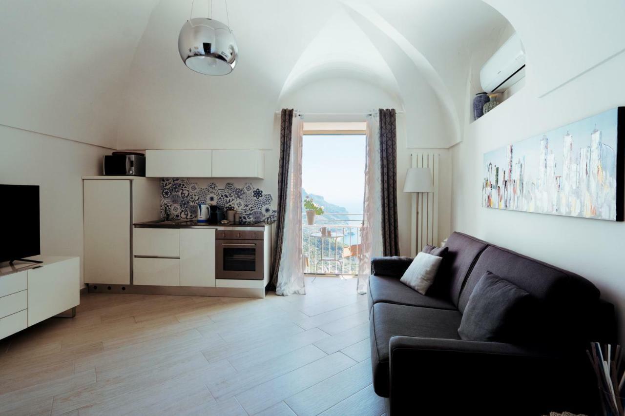 Chez Rosa - Cozy Sea View Openspace - 10Mins From Belmond Caruso Ravello Exterior photo